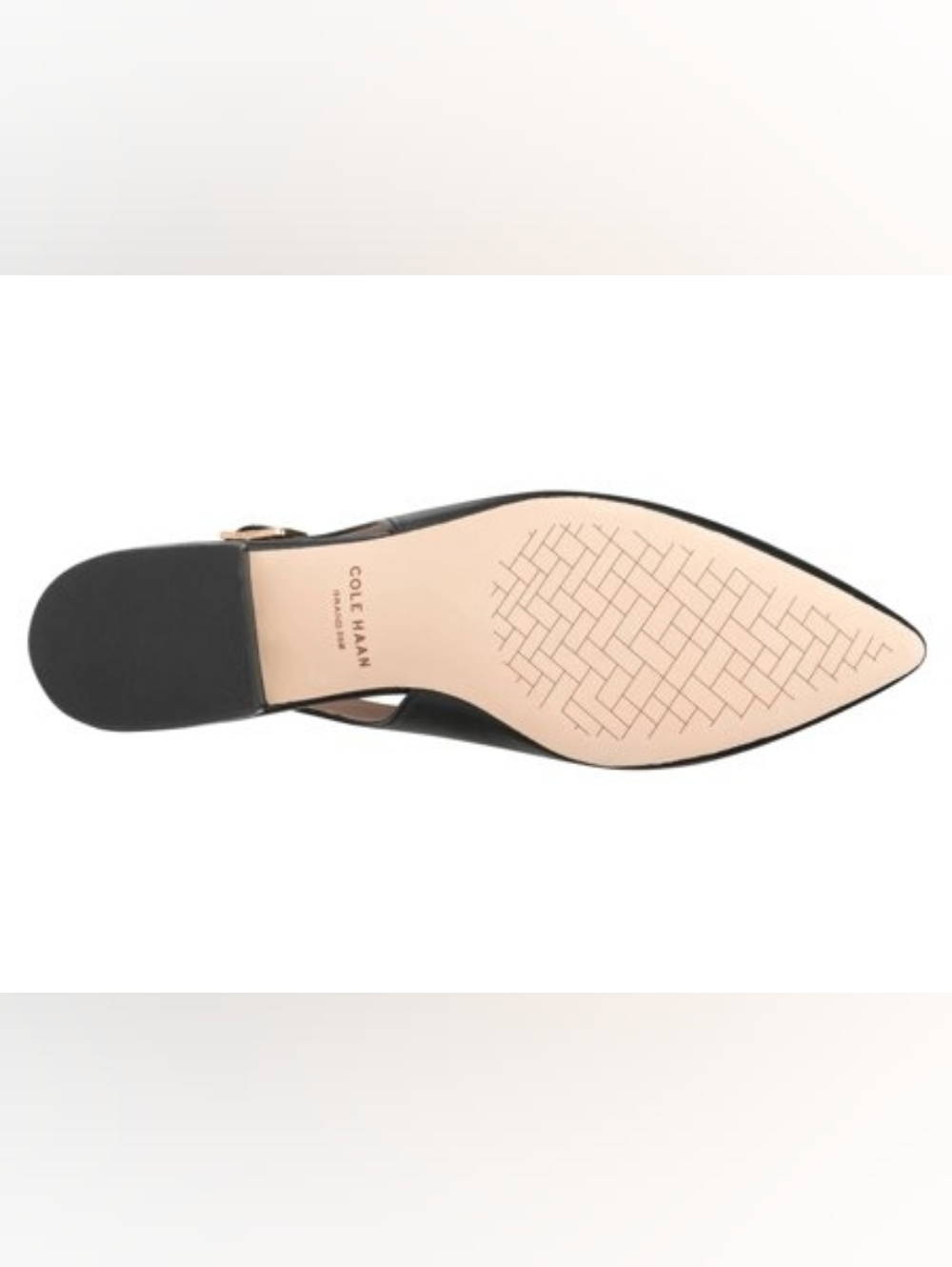 NEW COLE HAAN | $150 Mazie Leather Slingback Flats - Picture 5 of 6